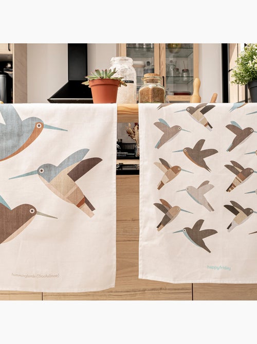 Strofinaccio (2 pezzi) Colibri delphinae "Happyfriday" - Kiabi