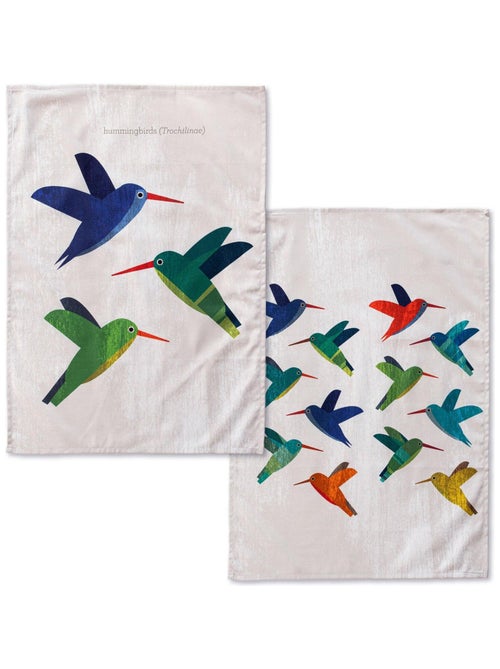 Strofinaccio (2 pezzi) Colibri "Happyfriday" - Kiabi