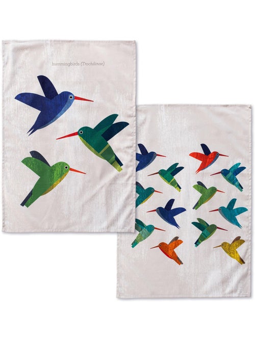 Strofinaccio (2 pezzi) Colibri "Happyfriday" - Kiabi Strofinaccio (2 pezzi) Colibri "Happyfriday" - Kiabi