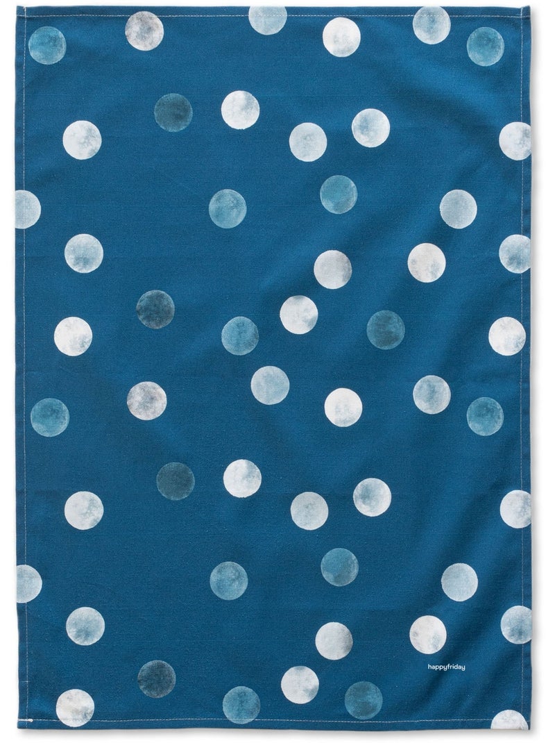 Strofinaccio (2 pezzi) Confetti "Happyfriday" Bianco - Kiabi