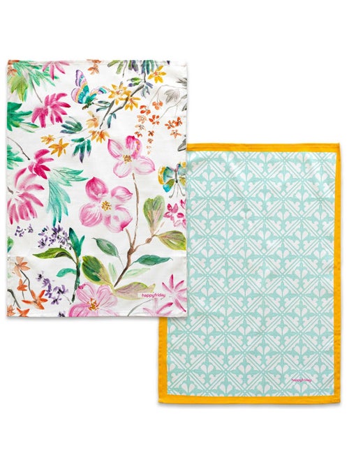 Strofinaccio (2 pezzi) Enchant "Happyfriday" - Kiabi