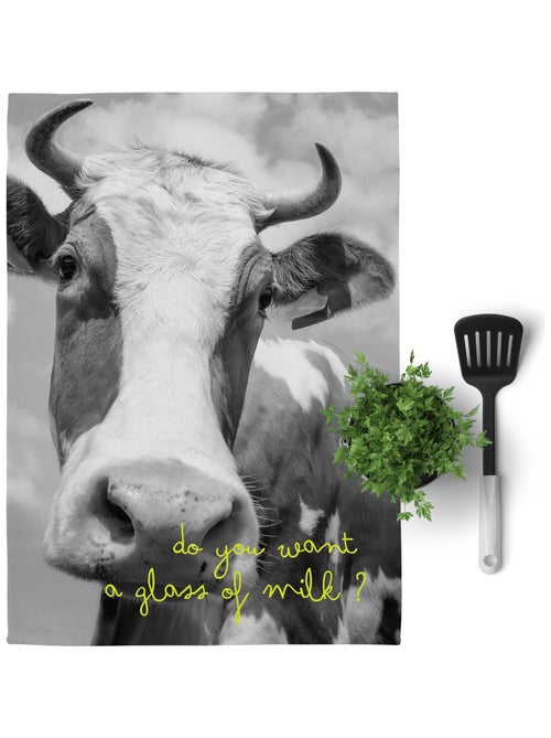 Strofinaccio (2 pezzi) Farm "Happyfriday" - Kiabi