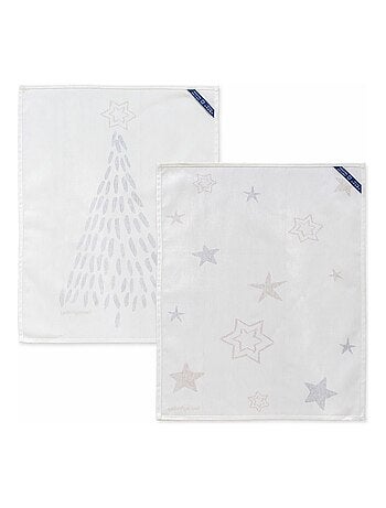 Strofinaccio (2 pezzi) Gold Xmas "Happyfriday