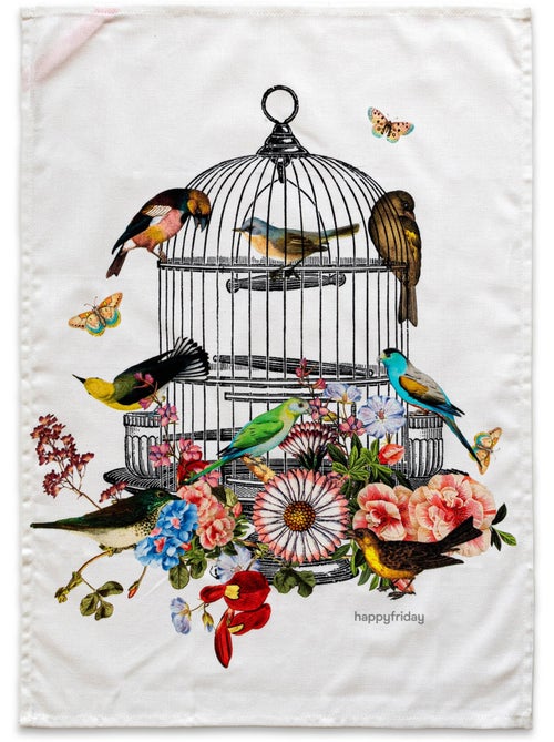 Strofinaccio (2 pezzi) Hanging garden "Happyfriday" - Kiabi Strofinaccio (2 pezzi) Hanging garden "Happyfriday" - Kiabi