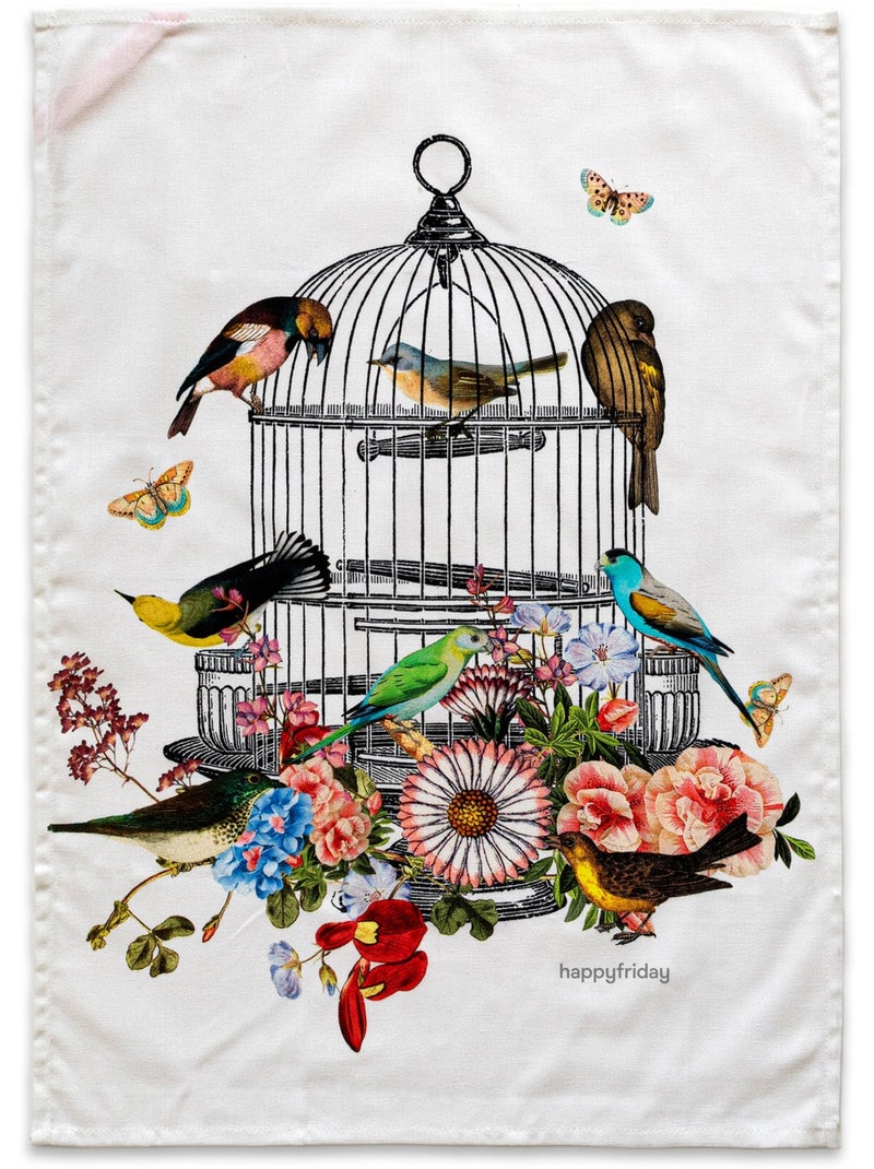 Strofinaccio (2 pezzi) Hanging garden "Happyfriday" Multicolore - Kiabi