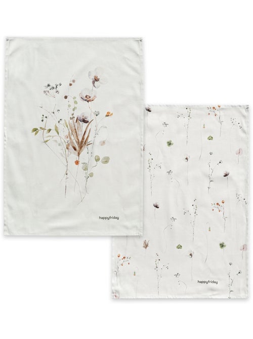 Strofinaccio (2 pezzi) Ikebana "Happyfriday" - Kiabi