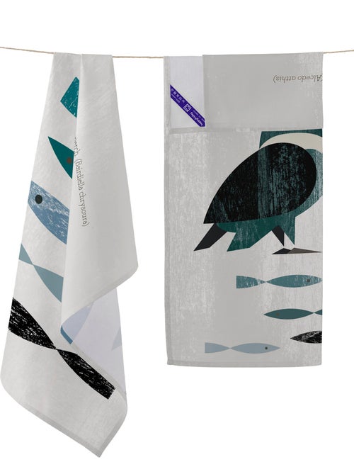 Strofinaccio (2 pezzi) Kingfisher "Happyfriday" - Kiabi