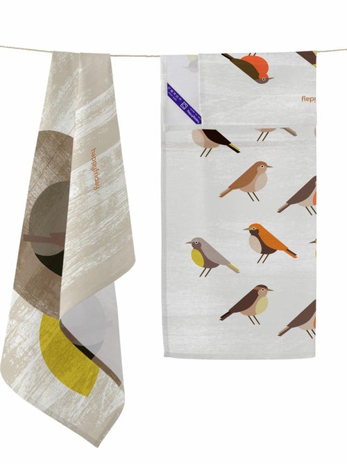 Strofinaccio (2 pezzi) Nest "Happyfriday" - Kiabi