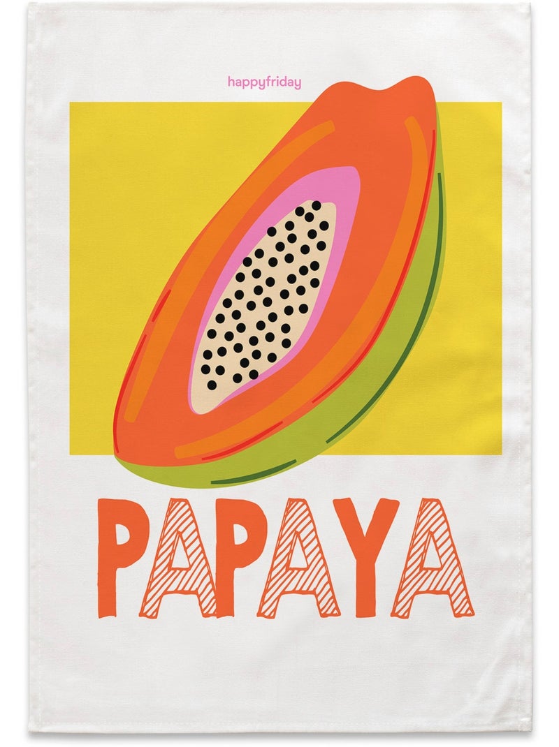 Strofinaccio (2 pezzi) Papaya fruit "Happyfriday" Multicolore - Kiabi