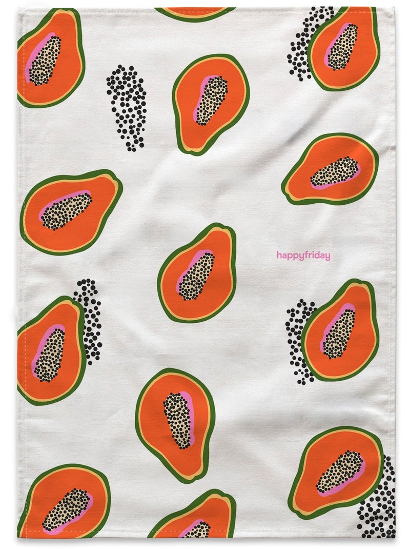 Strofinaccio (2 pezzi) Papaya fruit "Happyfriday" Multicolore - Kiabi