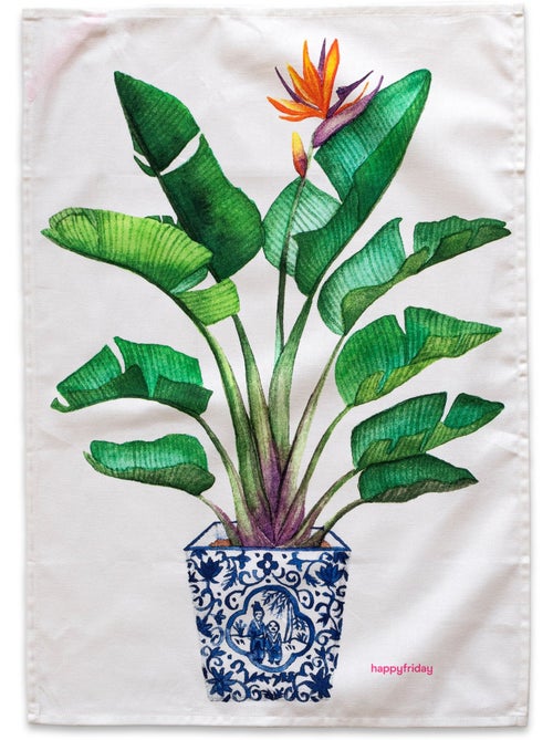 Strofinaccio (2 pezzi) Porcelain "Happyfriday" - Kiabi