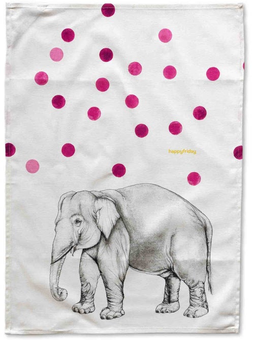 Strofinaccio (2 pezzi) Savanna "Happyfriday" - Kiabi