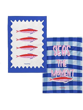 Strofinaccio (2 pezzi) seas the moment "happyfriday