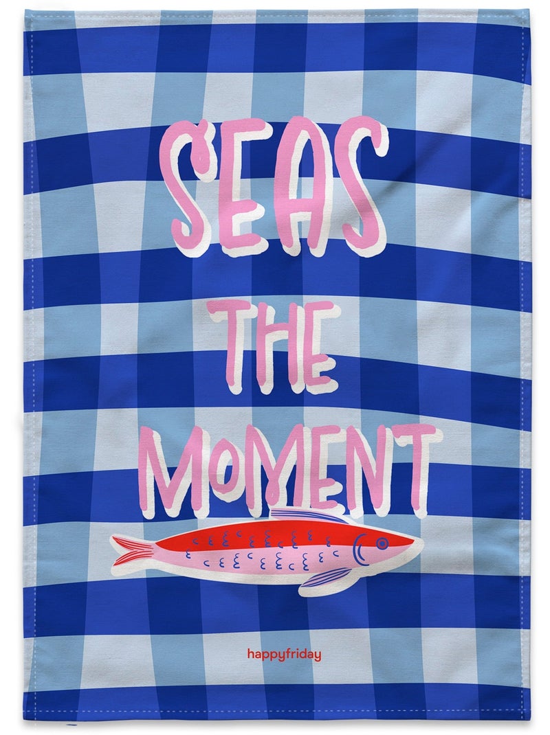 Strofinaccio (2 pezzi) Seas the moment "Happyfriday" Multicolore - Kiabi