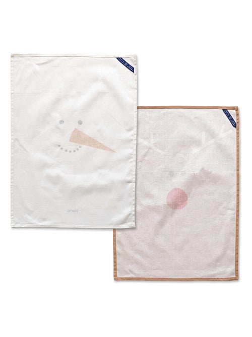 Strofinaccio (2 pezzi) Snow mates "Happyfriday" - Kiabi