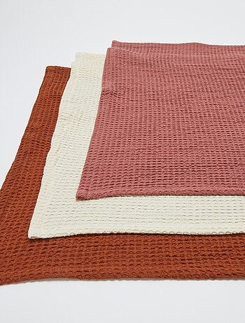 Strofinaccio rettangolare a nido d'ape