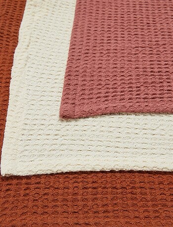 Strofinaccio rettangolare a nido d'ape