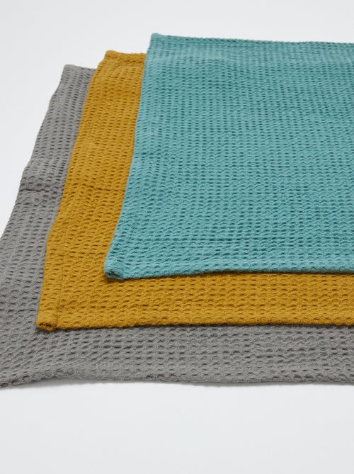 Strofinaccio rettangolare a nido d'ape - Kiabi