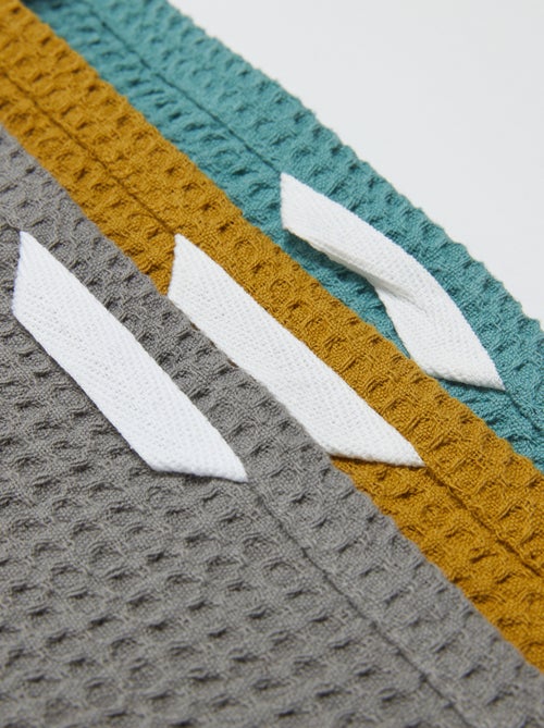 Strofinaccio rettangolare a nido d'ape - Kiabi