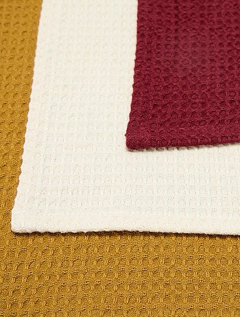 Strofinaccio rettangolare a nido d'ape