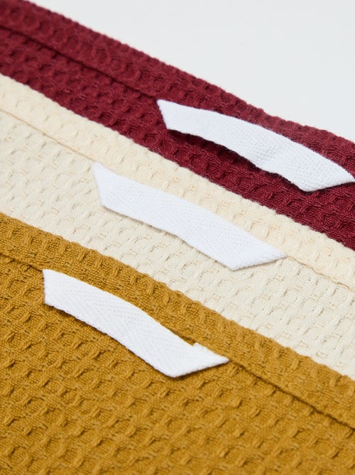 Strofinaccio rettangolare a nido d'ape - Kiabi