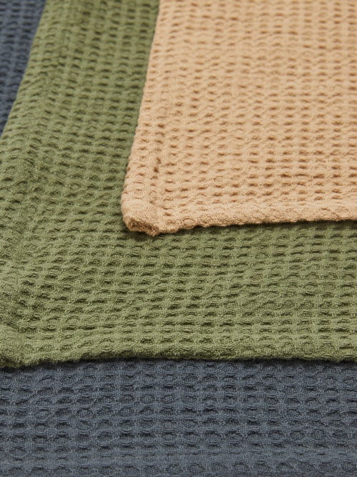 Strofinaccio rettangolare a nido d'ape - Kiabi