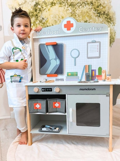 Studio medico in legno con 20 accessori Mamabrum - Kiabi