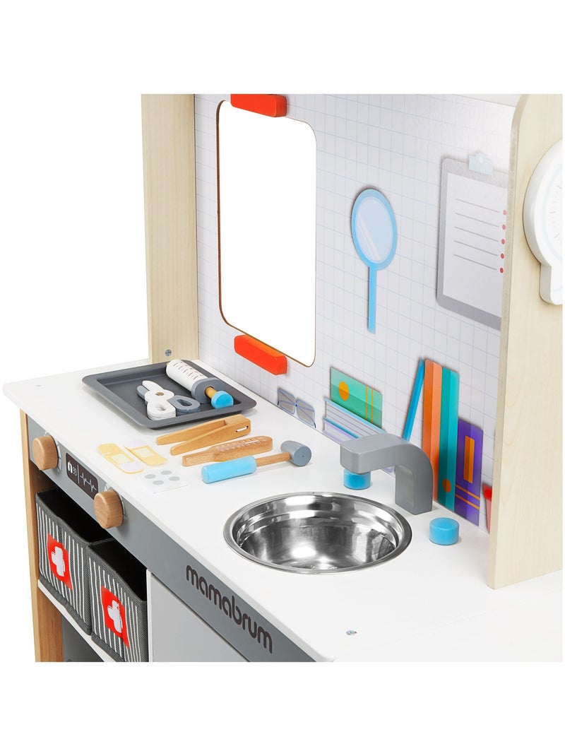 Studio medico in legno con 20 accessori Mamabrum N/D - Kiabi