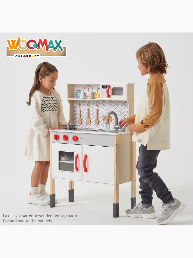 Stufa a legna elettrica WOOMAX N/D - Kiabi