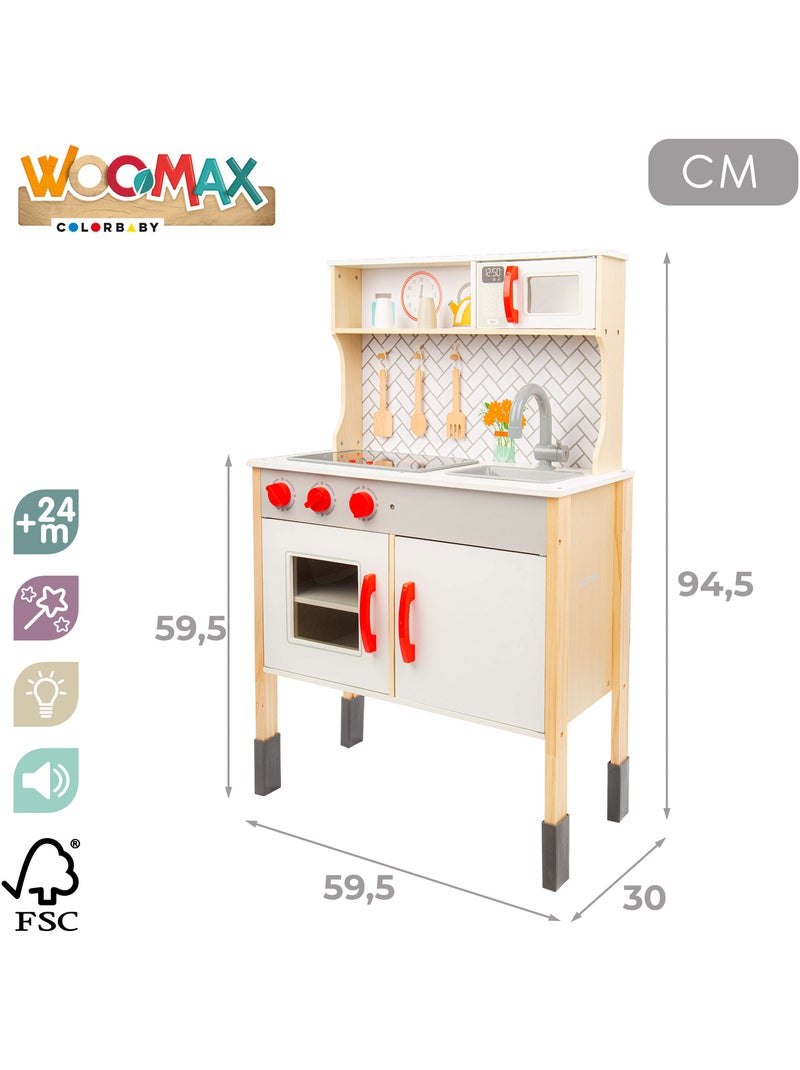 Stufa a legna elettrica WOOMAX N/D - Kiabi