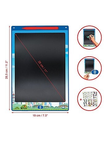 Super Mario 11'' Eink Magic Tab con stencil