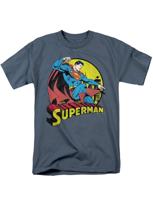 Superman Maglietta Stampa grafica Adulto Unisex - Kiabi Superman Maglietta Stampa grafica Adulto Unisex - Kiabi