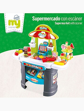Supermercato con luci, suoni e accessori my home
