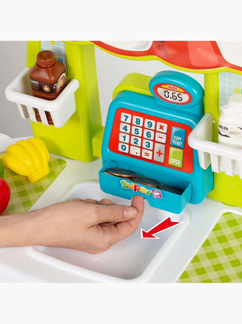 Supermercato con luci, suoni e accessori my home N/D - Kiabi