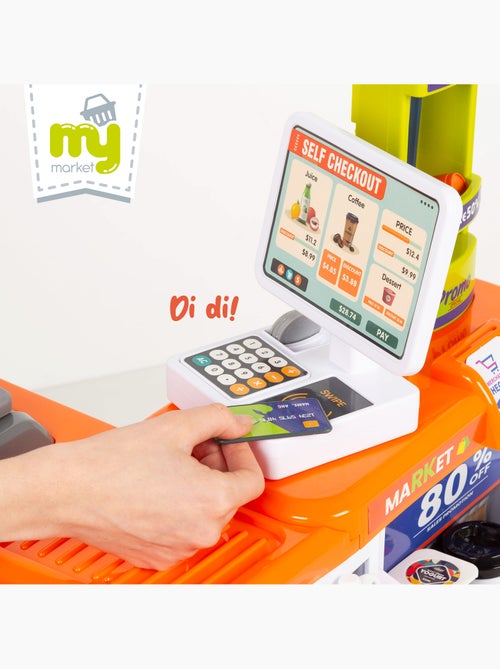 Supermercato dei giocattoli con carrello, luci e suoni my home - Kiabi Supermercato dei giocattoli con carrello, luci e suoni my home - Kiabi