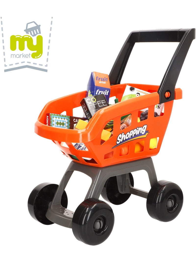 Supermercato dei giocattoli con carrello, luci e suoni my home N/D - Kiabi