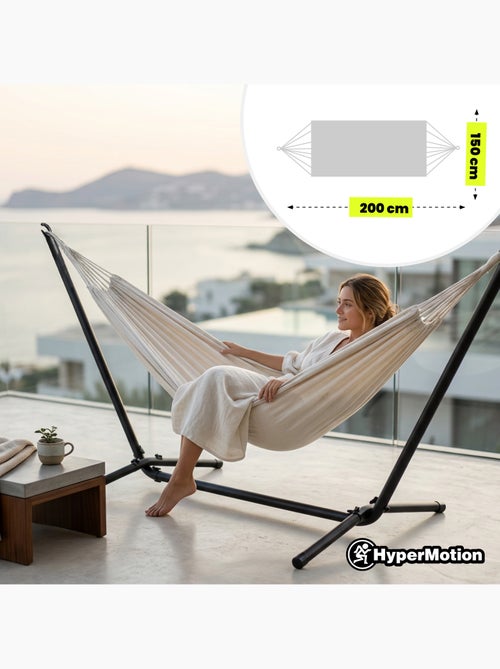 Supporto per amaca da giardino in metallo HyperMotion – Struttura autoportante 295 cm - Kiabi