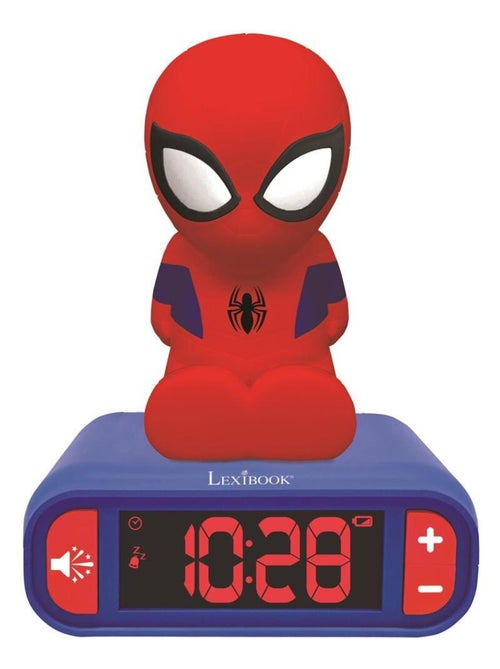 Sveglia con luce notturna design 3D SpiderMan ed effetti sonori - Kiabi