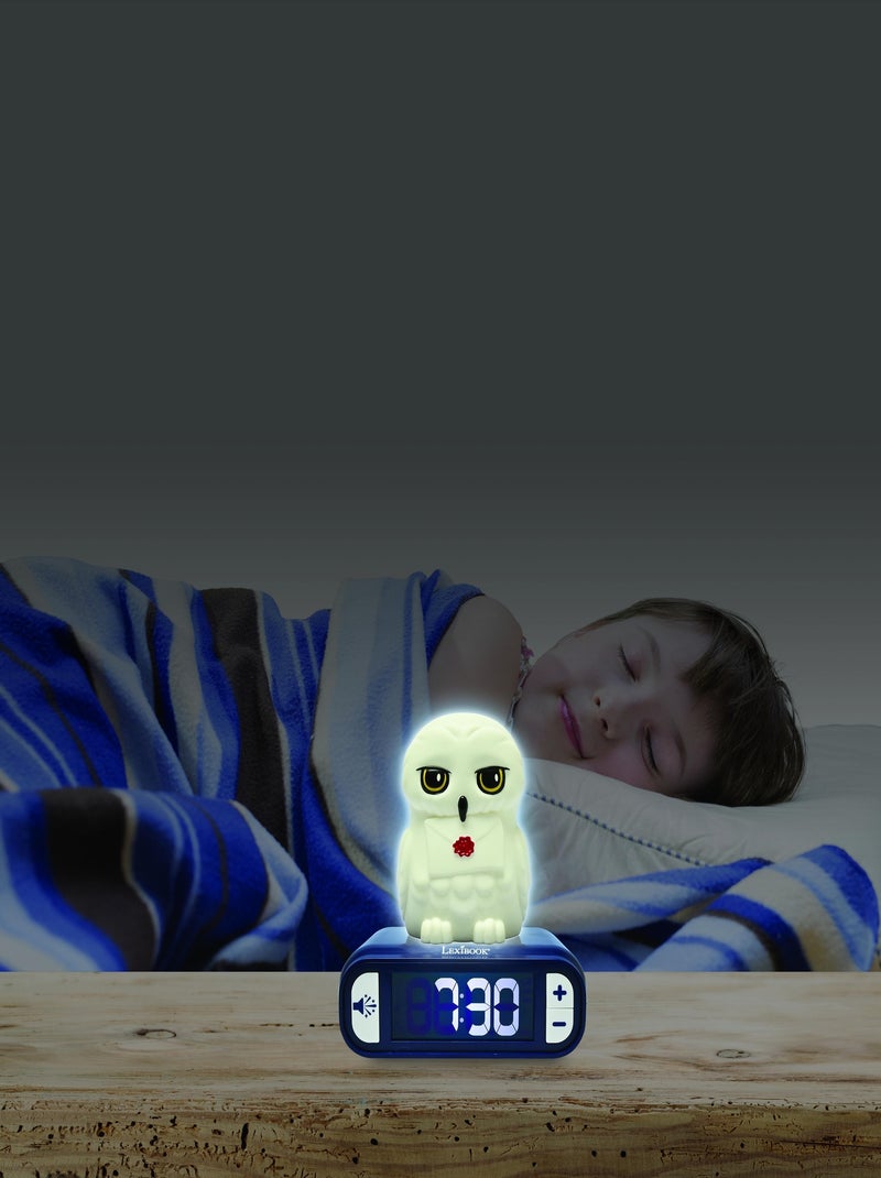 Sveglia con luce notturna Hedwig con suoni Multicolore - Kiabi