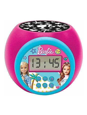 Sveglia con proiettore di Barbie con timer