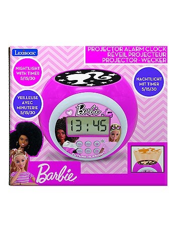 Sveglia con proiettore di Barbie con timer