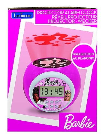 Sveglia con proiettore di Barbie con timer