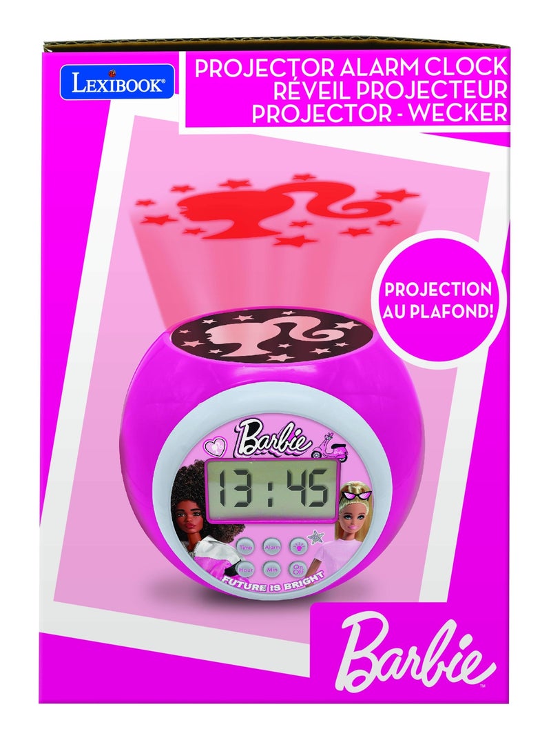 Sveglia con proiettore di Barbie con timer Rosa - Kiabi