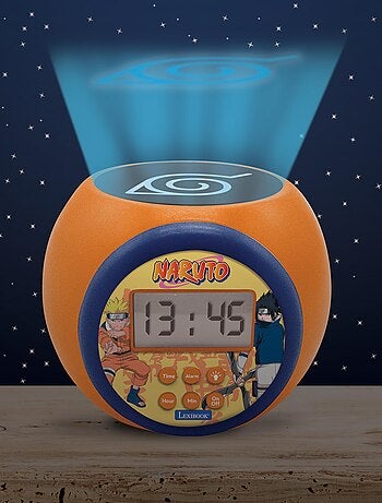 Sveglia con proiettore di Naruto e timer