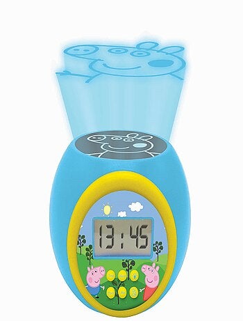 Sveglia con proiettore di Peppa Pig con timer