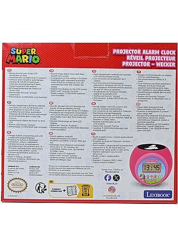 Sveglia con proiettore di pesche