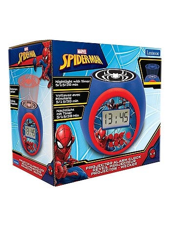 Sveglia con proiettore di Spider Man con timer