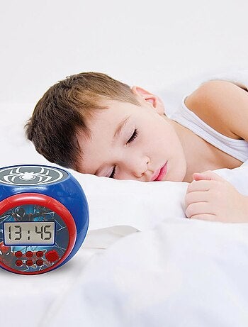 Sveglia con proiettore di Spider Man con timer