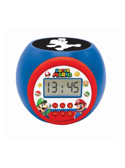 Sveglia con proiettore di Super Mario con timer - Kiabi
