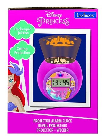 Sveglia con proiettore Disney principessa